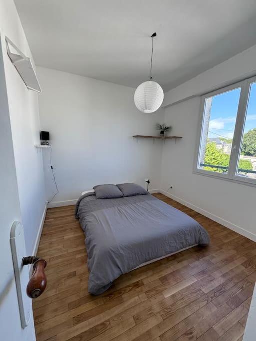 Charmant Appartement T3 Avec Balcon, Centre-Ville Lorient Kültér fotó